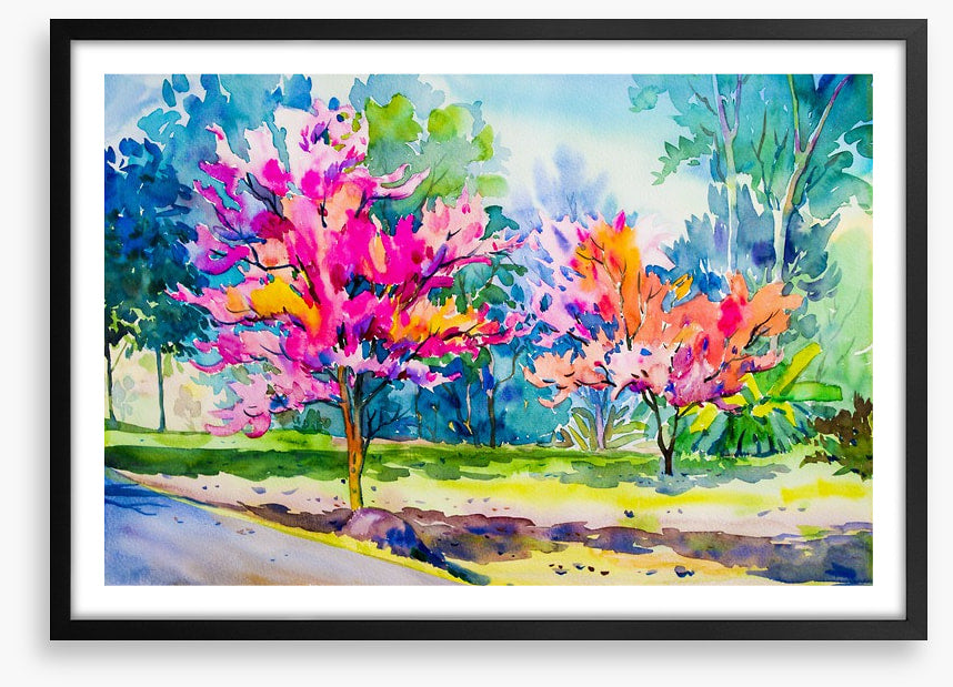 The cherry blossom lane