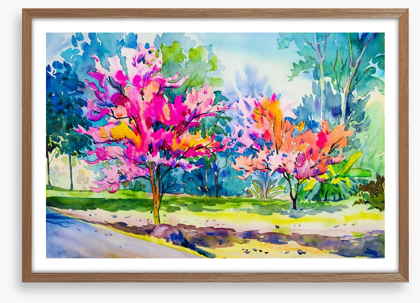 The cherry blossom lane