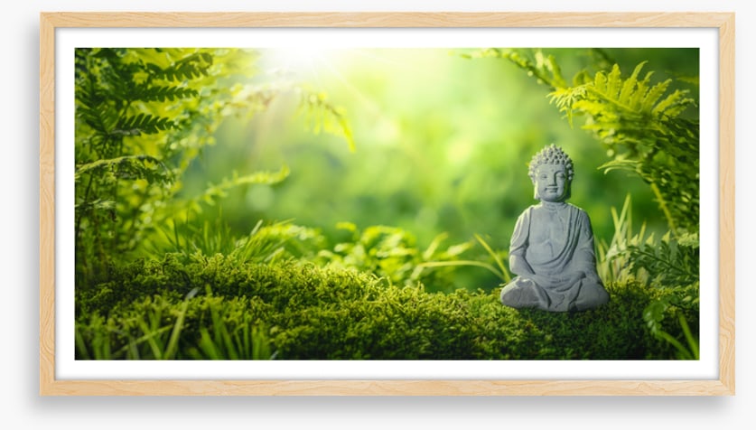 Meditation in the moss