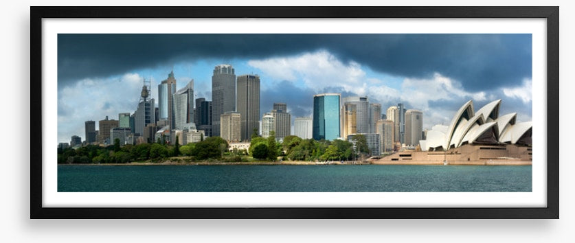 Stormy Sydney panorama