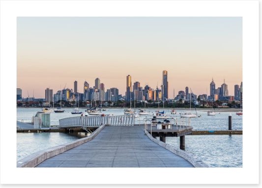 The city from St Kilda