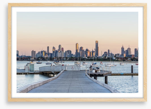 The city from St Kilda