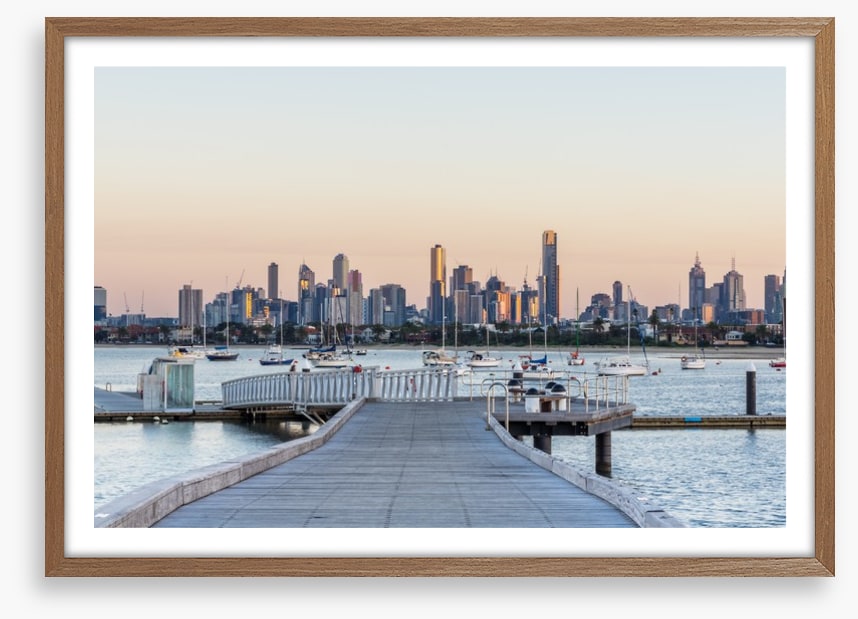 The city from St Kilda