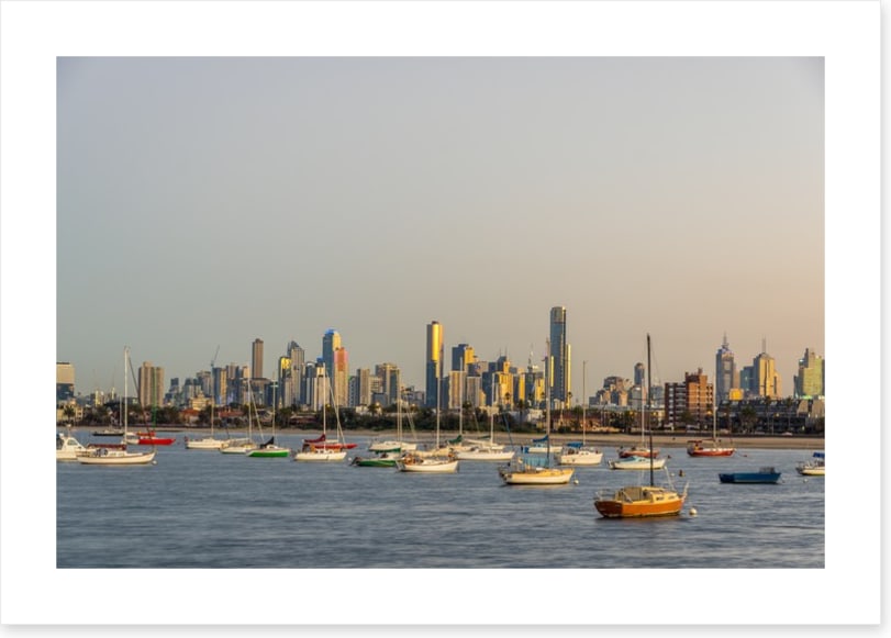 Moored in Melbourne
