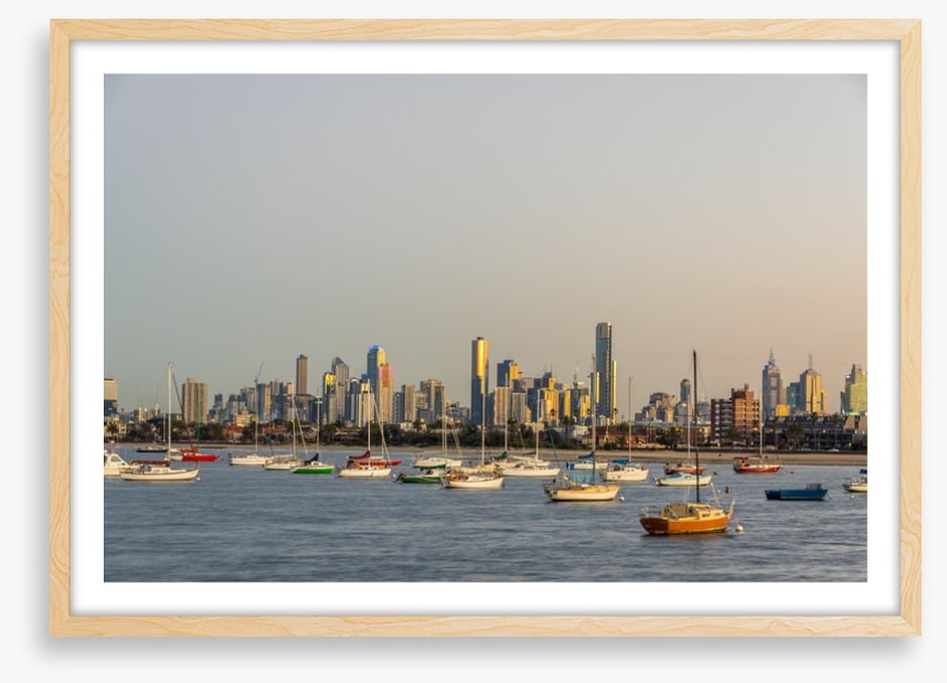 Moored in Melbourne