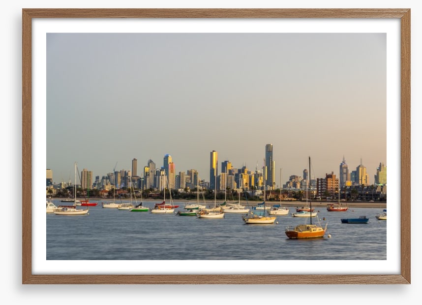 Moored in Melbourne