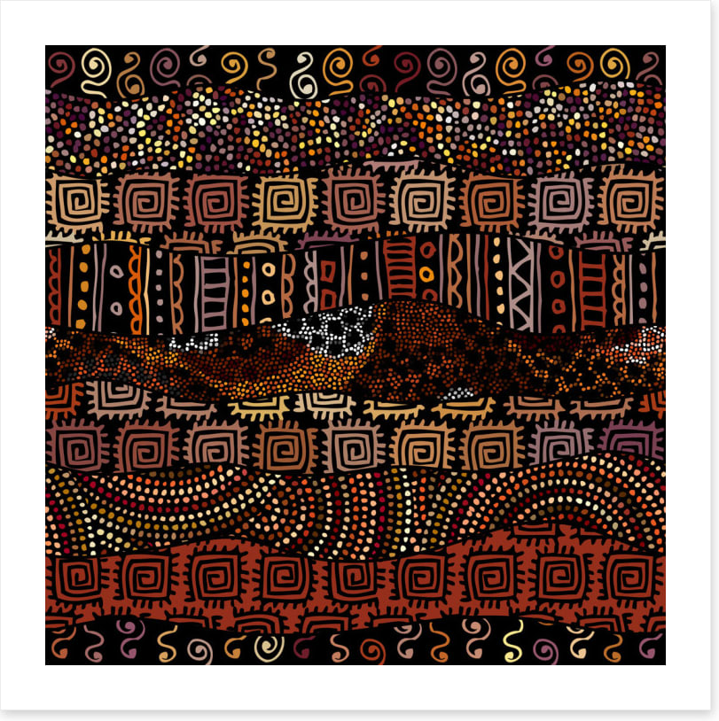 Layered through time I