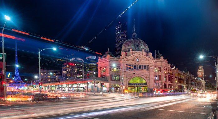 Flinders night lights