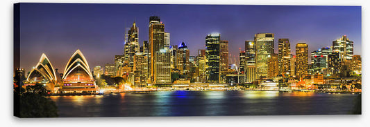 Sydney lights panorama
