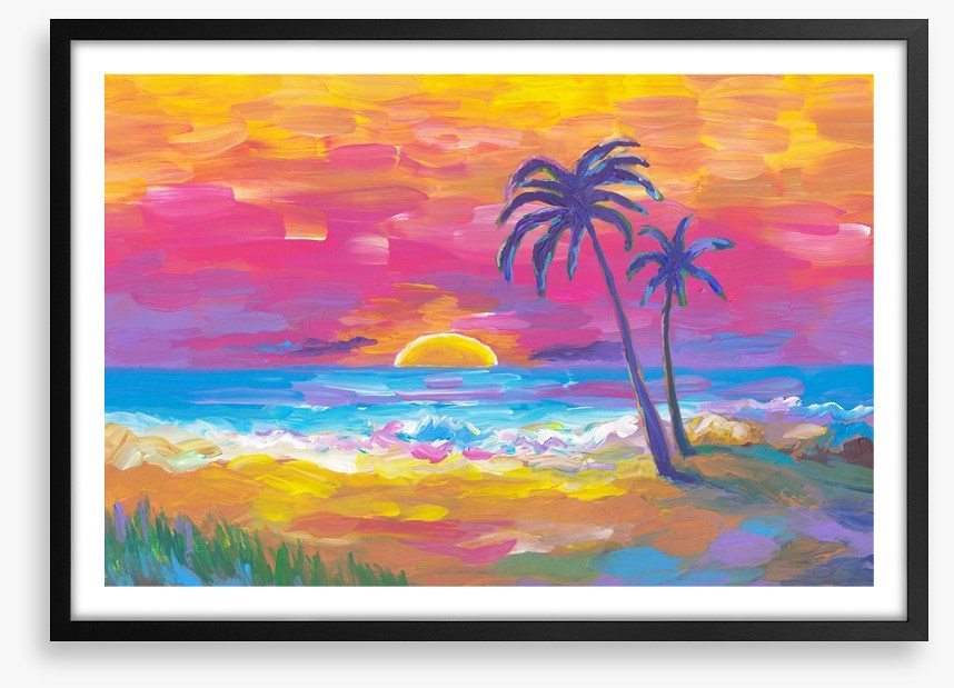 Sunset aura