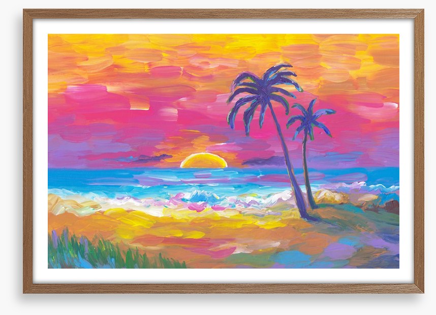 Sunset aura