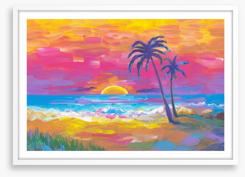 Sunset aura