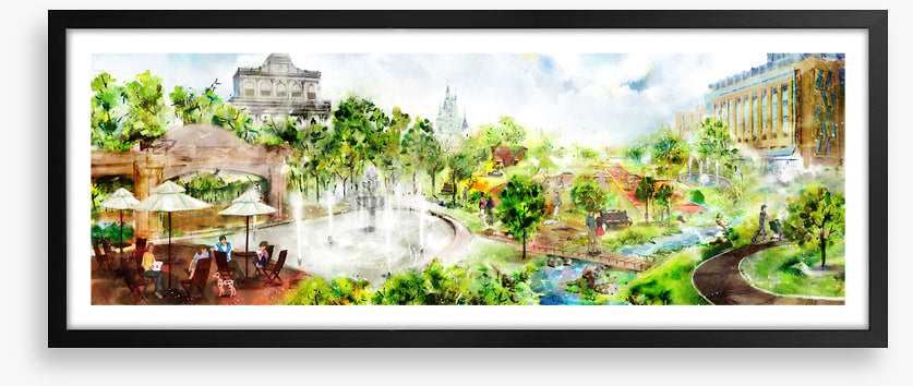 City park panorama