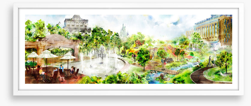 City park panorama