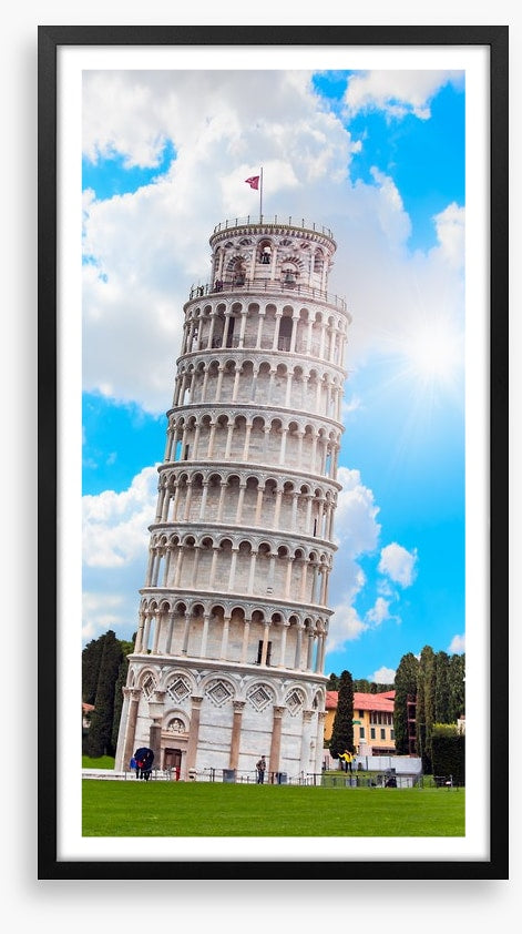 The leaning tower