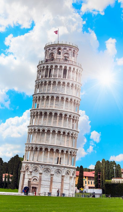 The leaning tower
