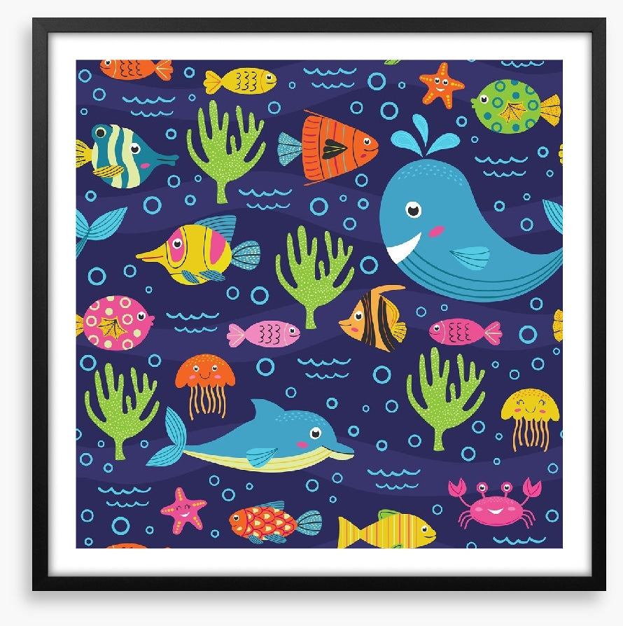 Whale and friends