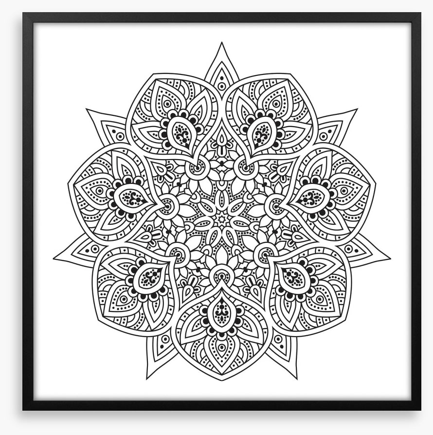 Colour me mandala