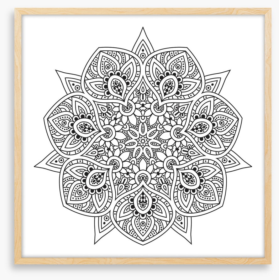 Colour me mandala