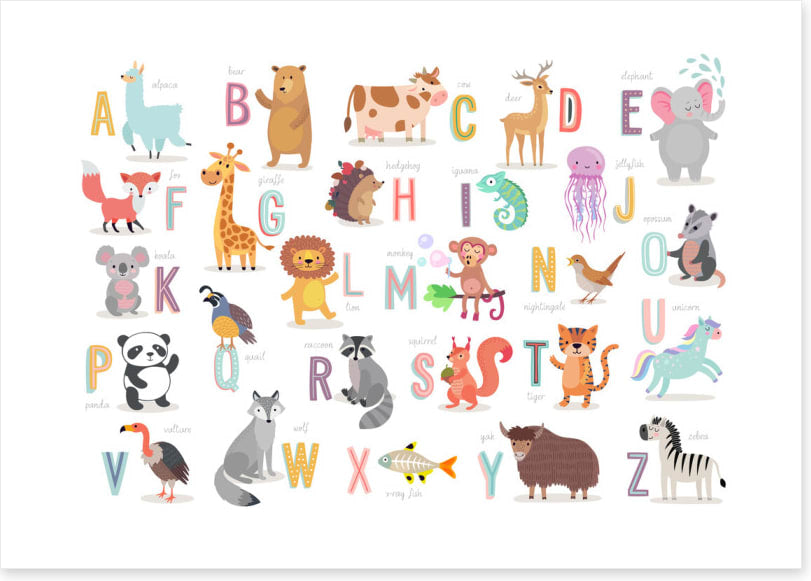 A is for alpaca