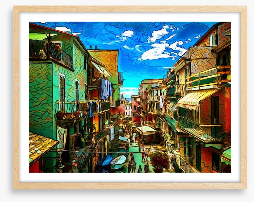 Cinque Terre streetscape