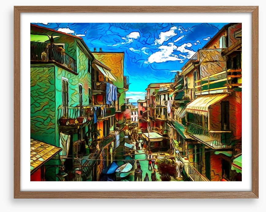 Cinque Terre streetscape