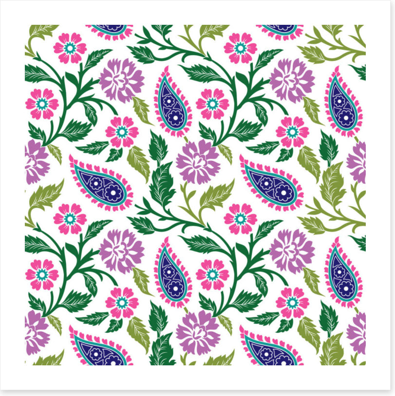 Paisley petal spring