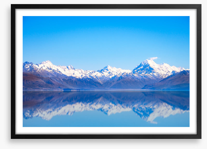 Lake Pukaki peaks