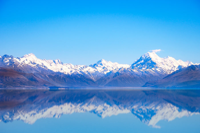 Lake Pukaki peaks