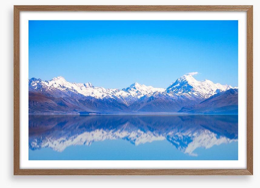 Lake Pukaki peaks