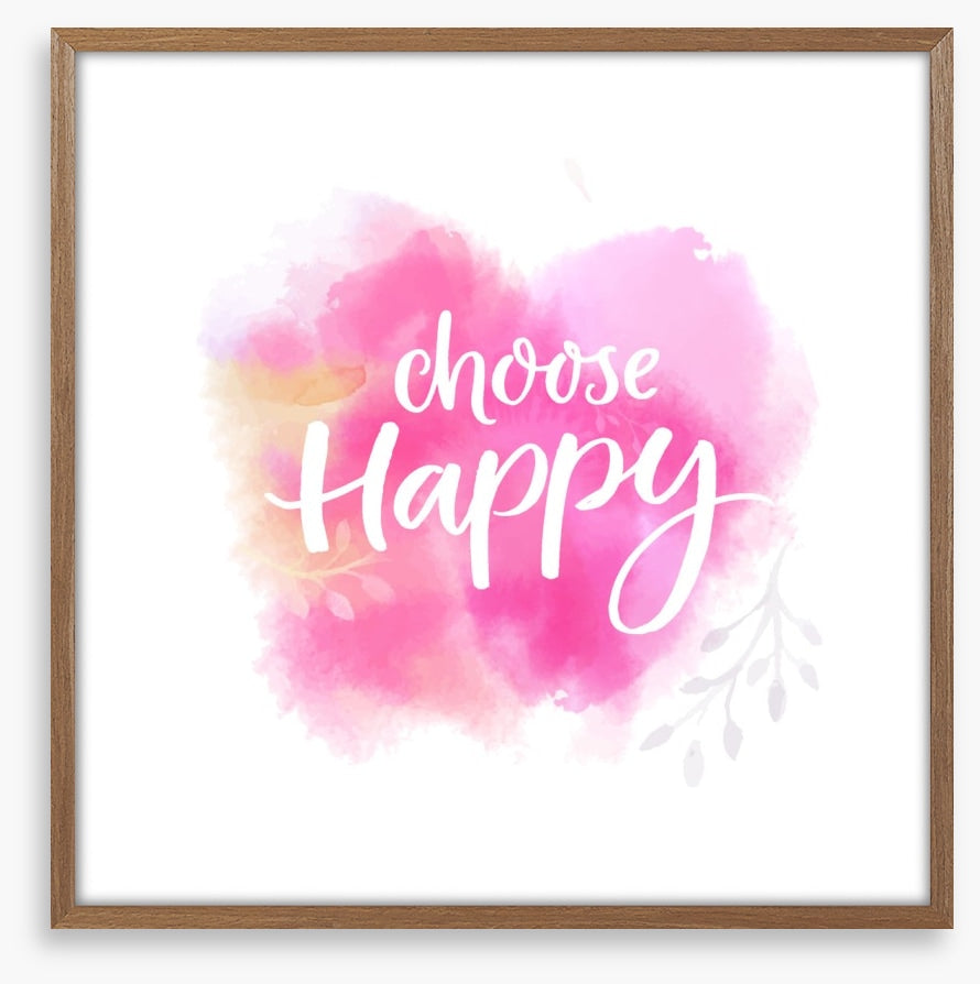 Choose happy