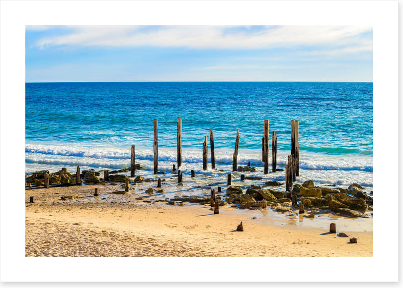 Port Willunga ruins