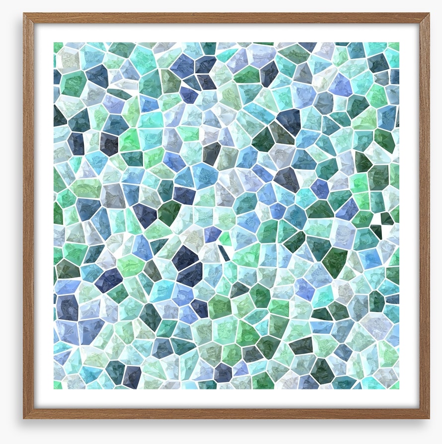 Shimmering sea