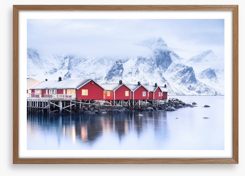 Lofoten Islands bay