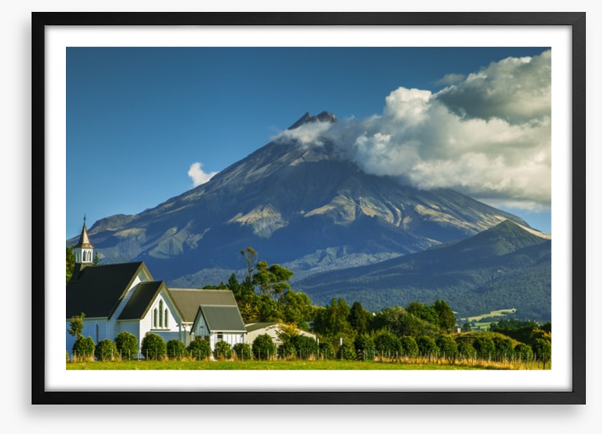 Mount Taranaki church
