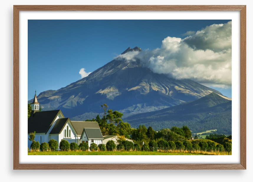 Mount Taranaki church