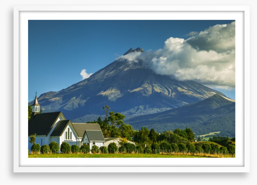 Mount Taranaki church