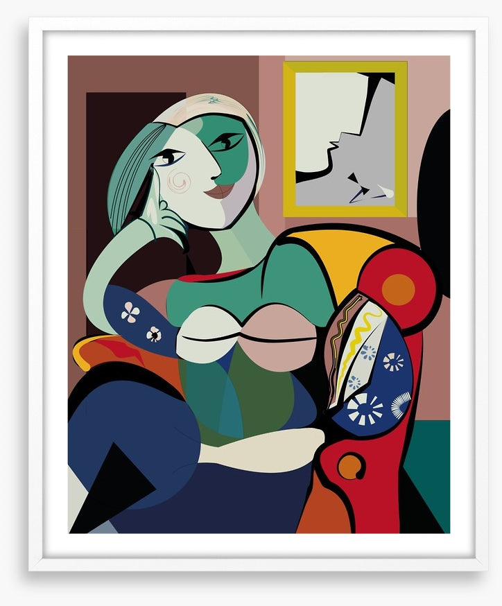 Sitting with Picasso