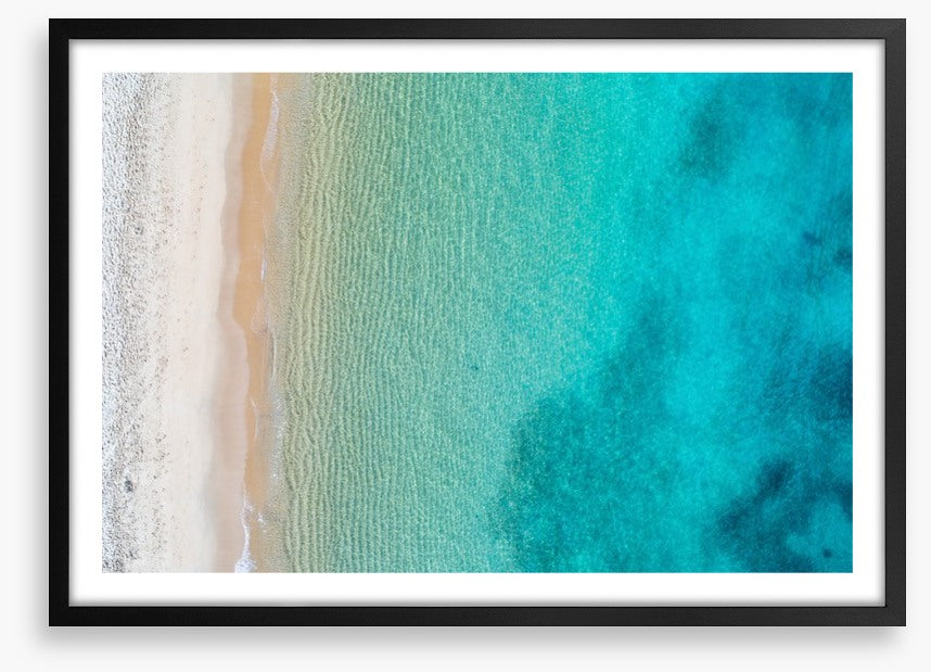 Turquoise ripples