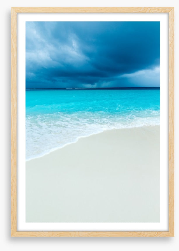 Stormy lagoon
