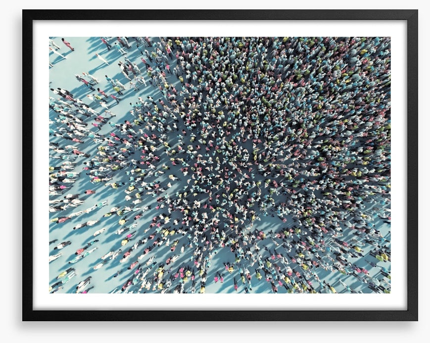 Crowded space