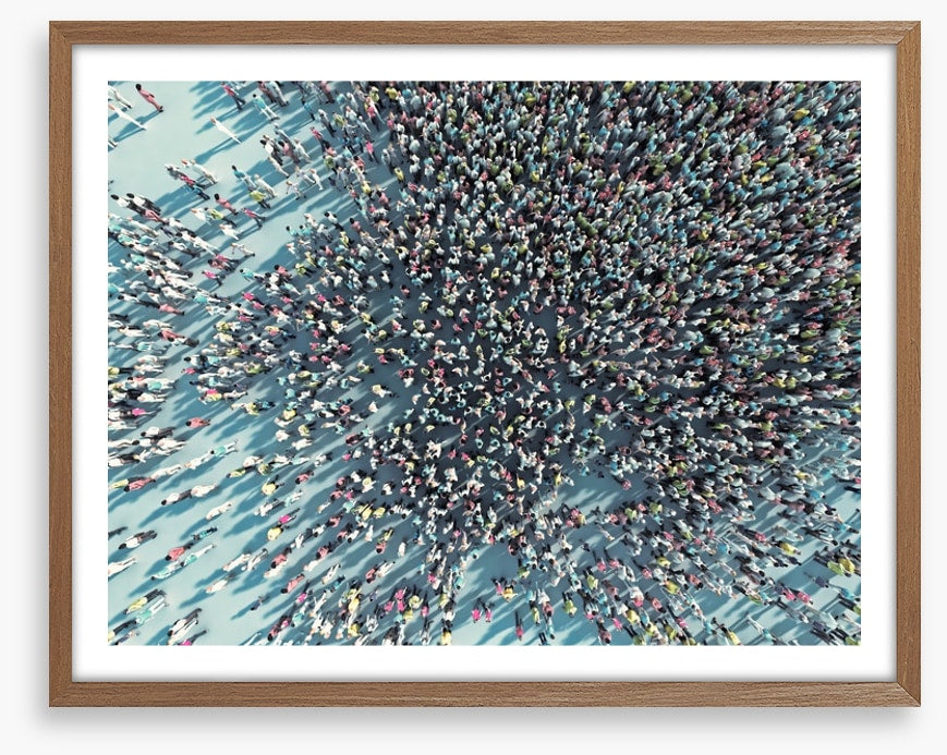 Crowded space