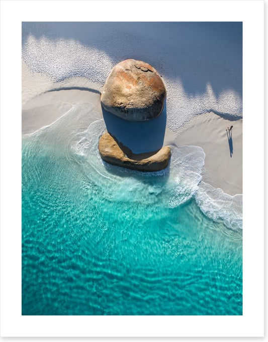 Big rocks on Little Beach