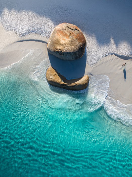 Big rocks on Little Beach