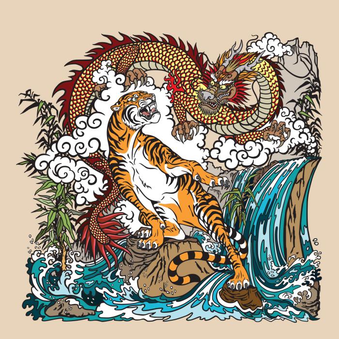 The tiger and the dragon