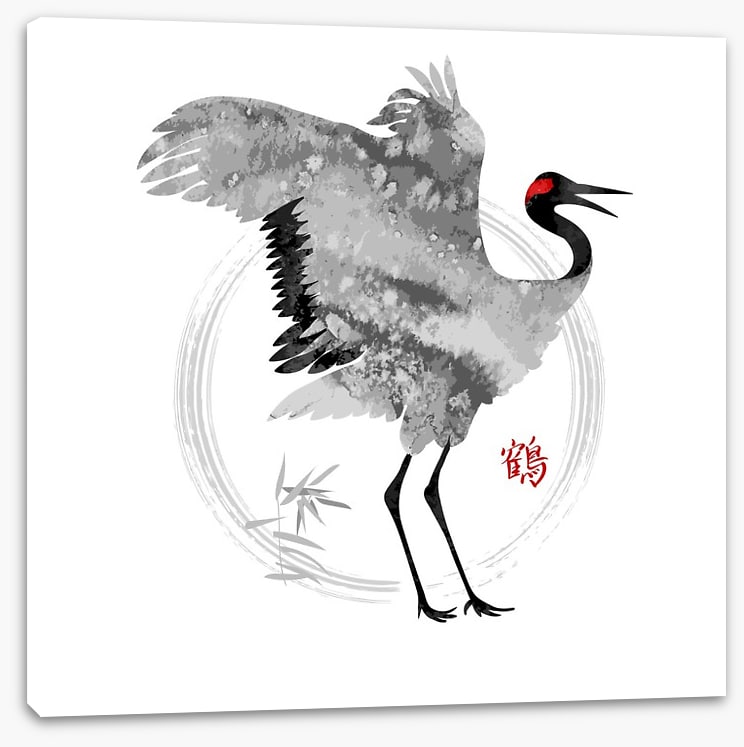 Singing crane
