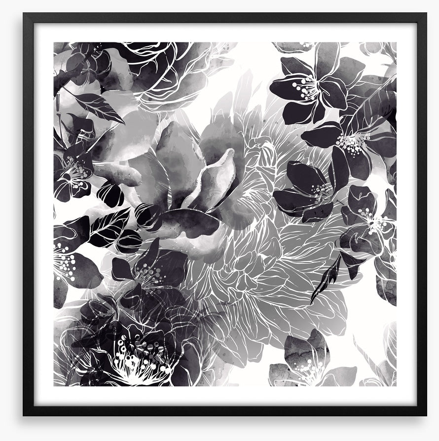 Flowers from the fog