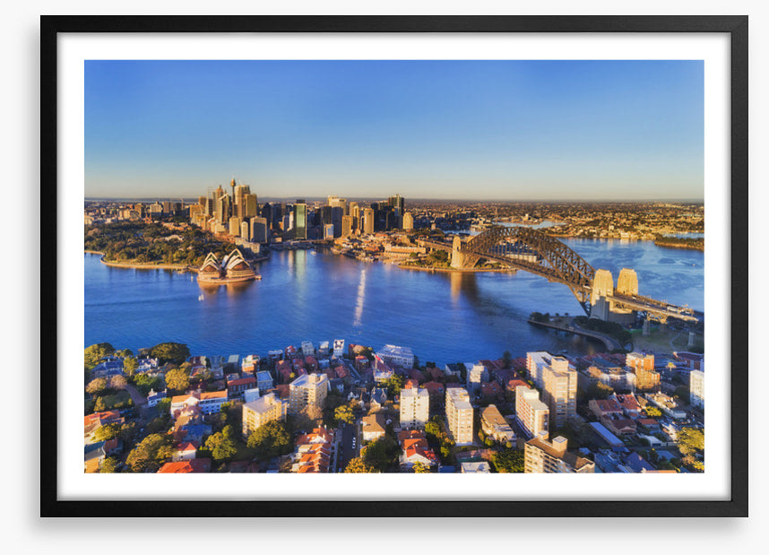 Across the harbour