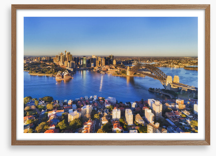 Across the harbour