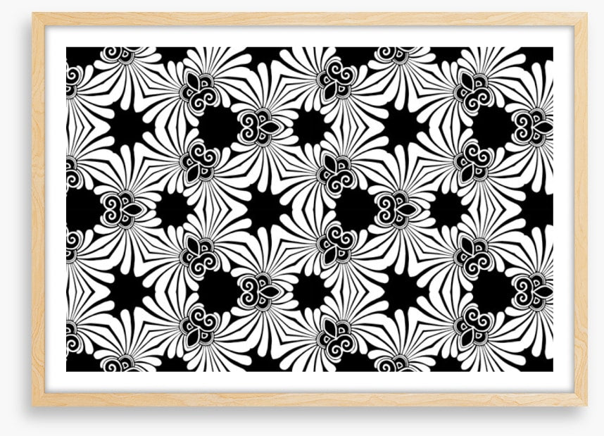 Black and White